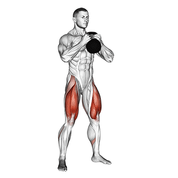kettlebell goblet squat
